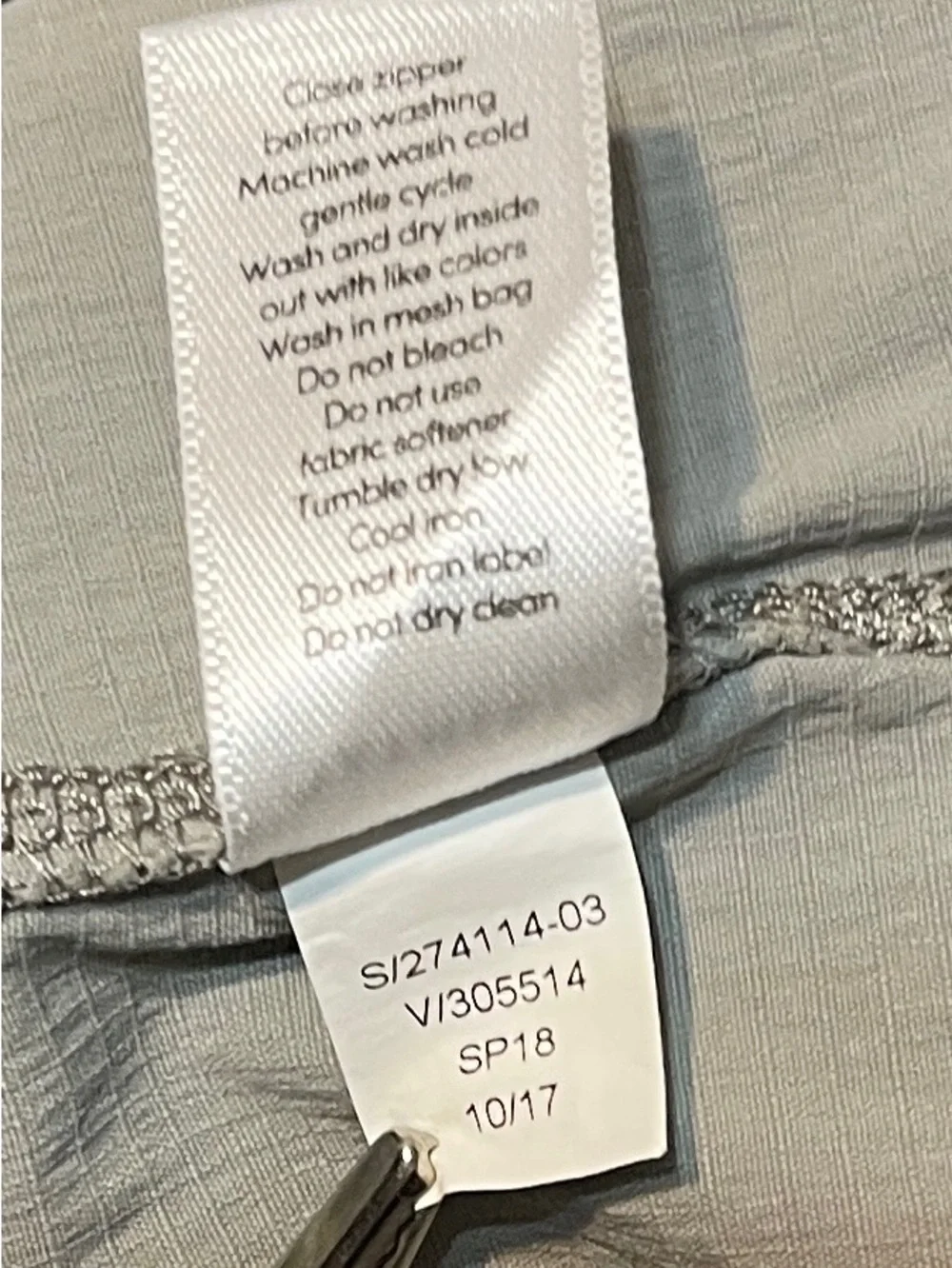 Athleta Trekkie Skort Skirt Galactic Gray Athletic Sport Tennis Casual Women's 2